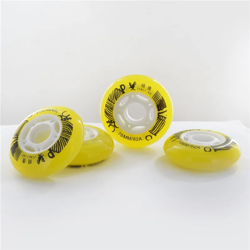Катушка 92A 72мм 76мм для инлайн-коньков SEBA HV High HL WFSC KSJ Roller Patines, прозрачные шины слайд-родас, 8 шт./лот.