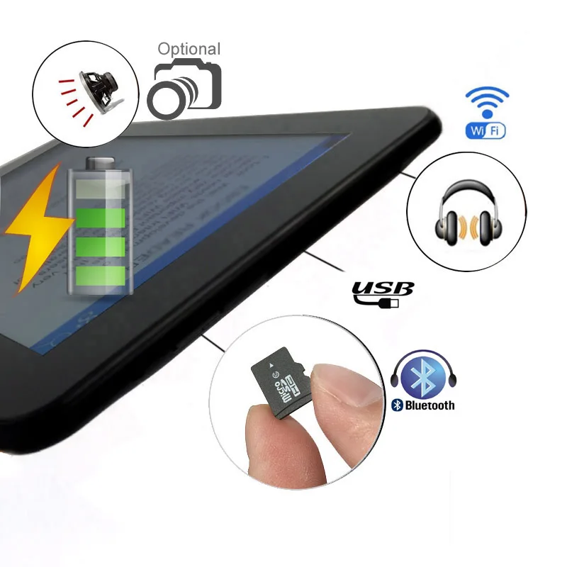 9 дюймов Android Digitl плеер с защитой для глаз цветным дисплеем мини ПК WiFi смарт чтения