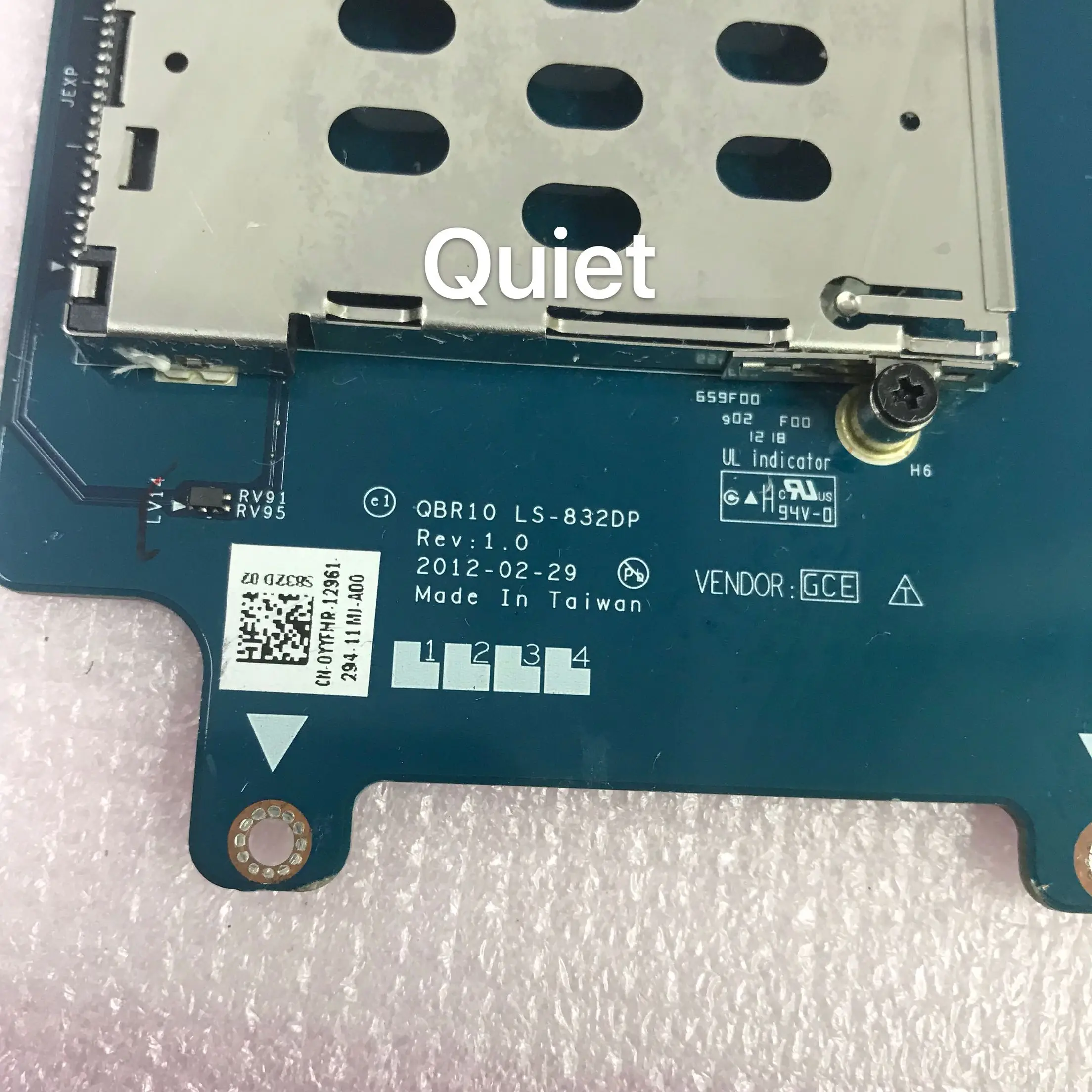 Бесплатная доставка оригинальный YYFHR 0YYFHR QBR10 LS-832DP для Dell Alienware M18x R2 USB-порт HDMI PCMCIA