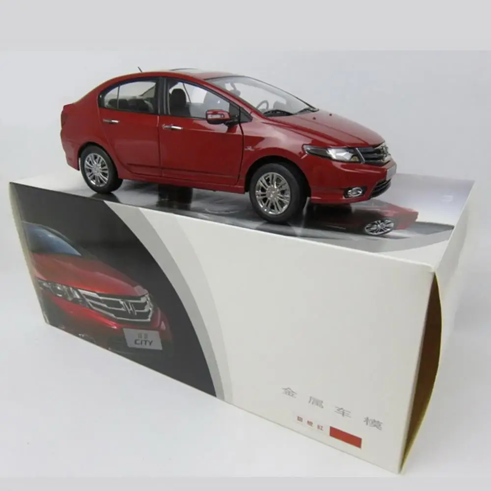 

1/18 Scale Honda City 2008 Red Diecast Car Model Toy Collection Gift NIB NEW