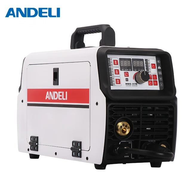 ANDELI портативный интеллектуальный сварщик CO2 MIG 270 MIG/TIG/MMA/волочильный сварочный