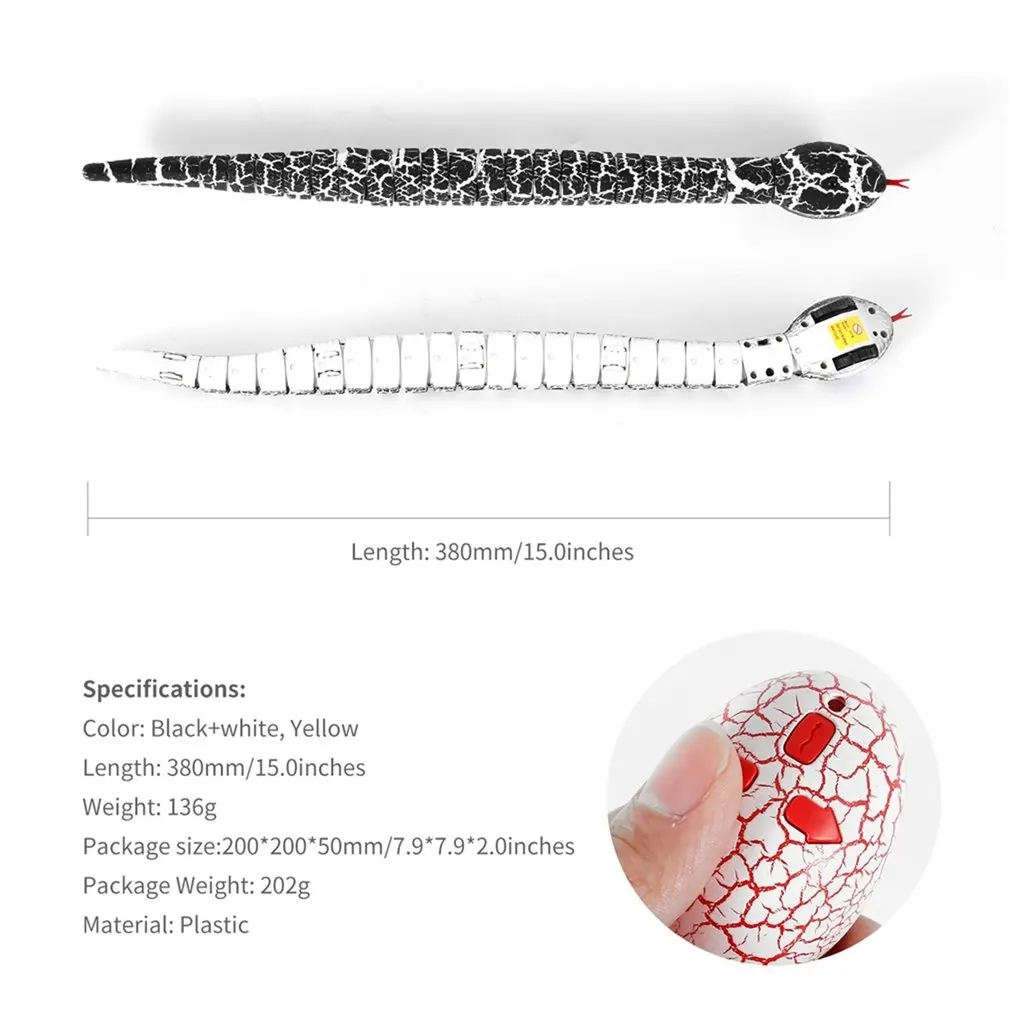 

Novelty Surprise Practical Jokes RC Machine Toy Remote Control Snake And Egg Radio Control Funny Toy Gift Free shipping
