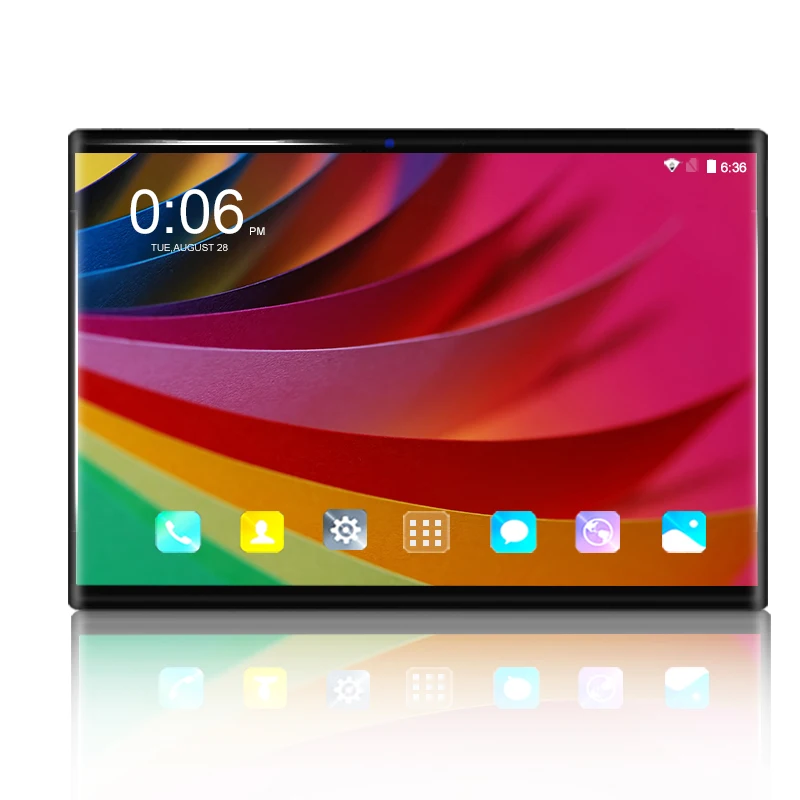 

2021 Super 2.5D Glass 6G+128GB Tablet Pc Google Play 10.1 Inch Android 9.0 Octa Core 4g Smartphone Android 9.0 GPS WIFI Tablets