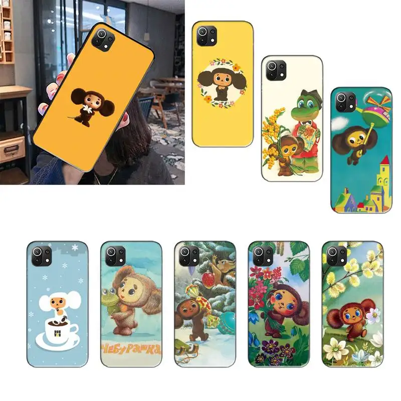 

Милый чехол Cheburashka для телефона Xiaomi 9 10 11 PRO LITE Redmi NOTE7 8 9 10 A PRO Shell