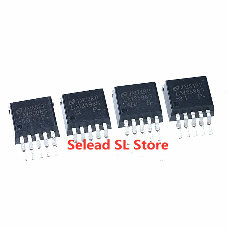 

20pcs/lot LM2596S-3.3V/5.0V/12V/ADJ TO-263-5 Voltage stabilizer and voltage reducer