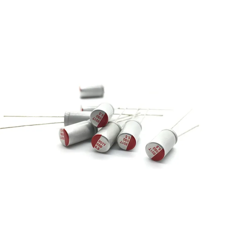 10 шт DIP однотонные электролитический конденсатор с алюминиевой крышкой 6 3 V 10V 16V 100