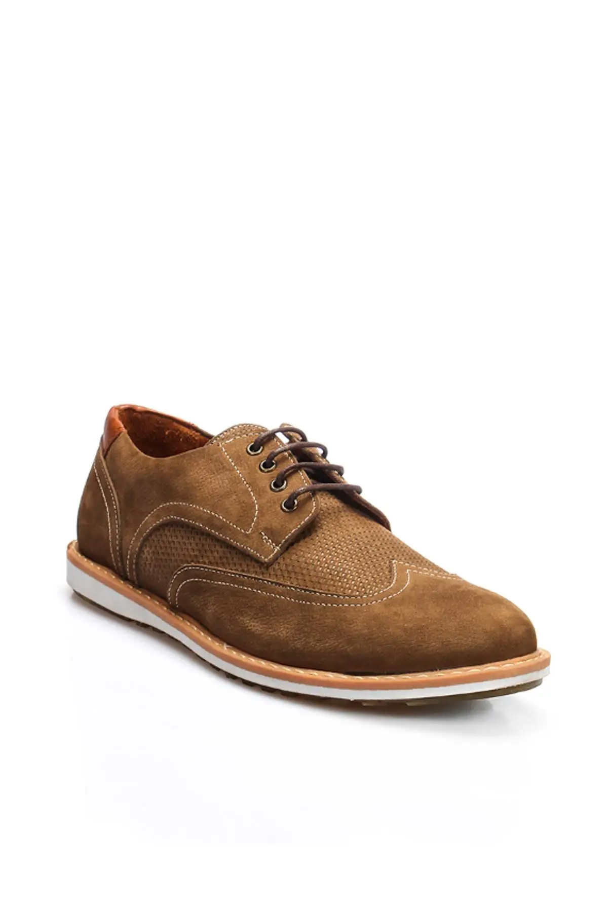 Pearl Genuine Leather Beige Men 'S Casual Shoes 120130005639 | Обувь