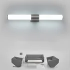 Современная Водонепроницаемая настенная лампа, 12 Вт, 16 Вт, 22 Вт, светодиодная лампа-трубка для ванной, светодиодный зеркальный светильник