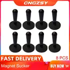 Автомобильный магнитный держатель для оболочки, сильный магнитный держатель, наклейка для обоев, глянцевая 5D виниловая самоклеящаяся пленка из углеродного волокна с присоской 8A12