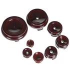 Плетеный абажур из натурального дерева с хрустальным шаром земной шар база миниатюрный Дисплей Стенд статуя пьедестал неподвижная основа Магическая Сфера деревянный держатель пресс-папье