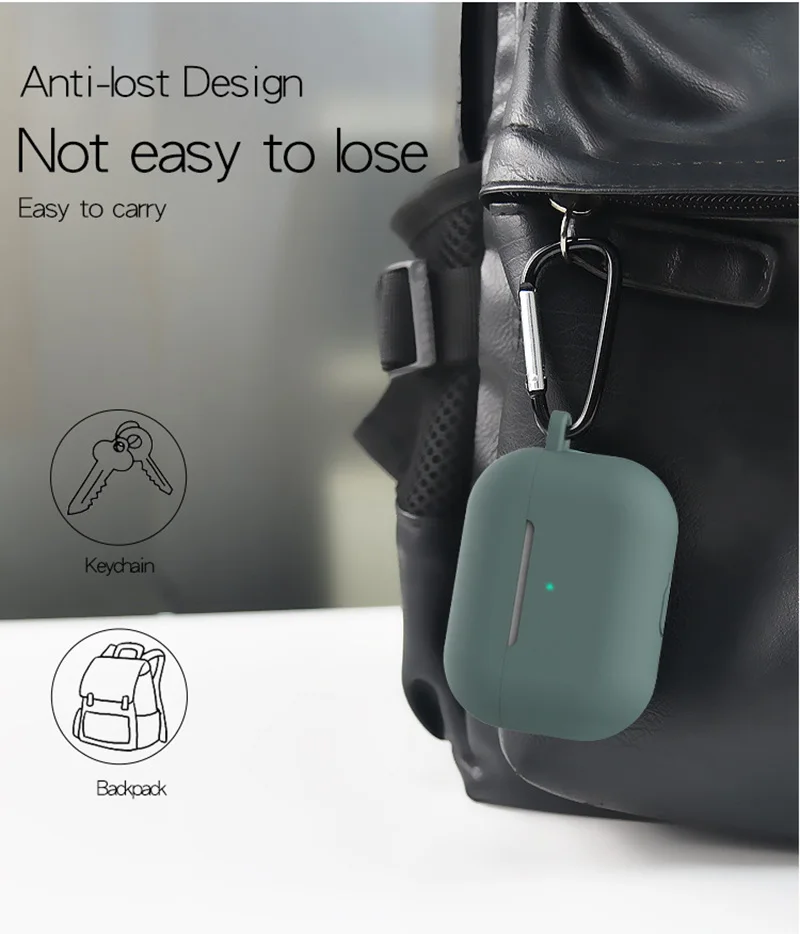 Silicone Case For Airpods Pro Wireless Bluetooth for apple airpods pro Cover Earphone Air Pods Fundas | Электроника