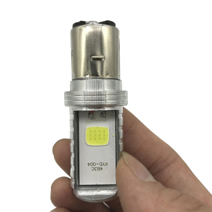Gfoloza 1 шт. H6 H6M P15D BA20D светодиодный фонарь для мотоцикла, противотуманная фара, светодиодный фонарь для мотоцикла, мотоцикла, скутера, фара белого цвета 10 Вт 1000LM 12 В