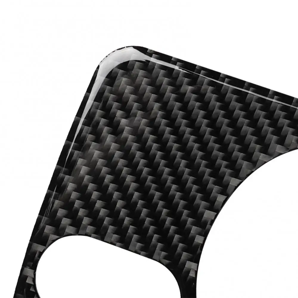 Наклейка на раму переключателя фар из углеродного волокна устойчивая к