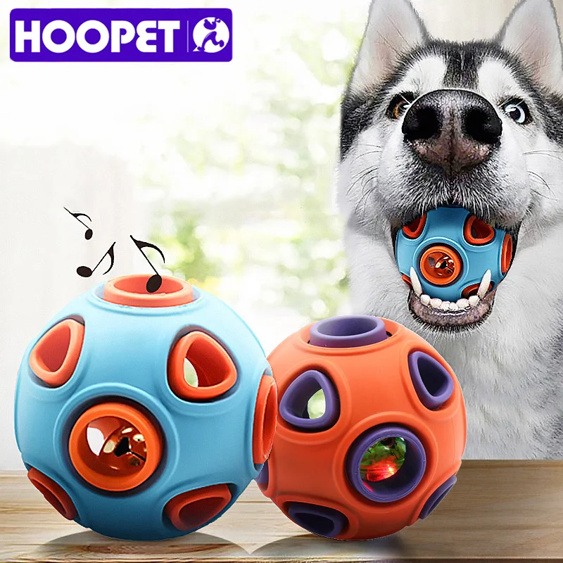 HOOPET игрушки для домашних животных, игрушки для собак, смешной интерактивный шар, жевательная игрушка для собак, мяч для еды, резиновые шарики, товары для домашних животных