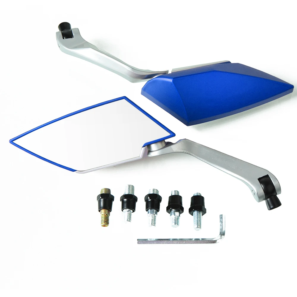 Мотоциклетные аксессуары алюминиевые зеркала заднего вида с ЧПУ мотоциклетные