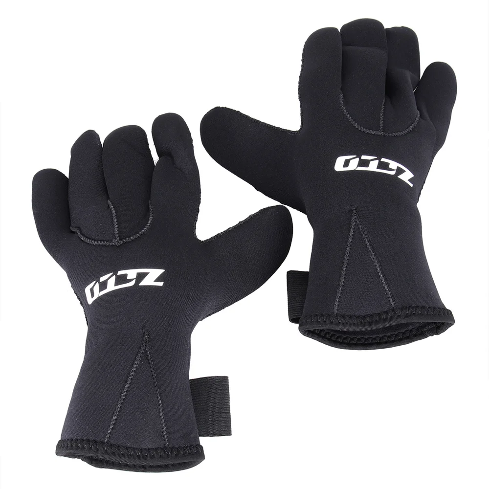 

3mm Thick Warm Diving Anti-Wear Non Snorkeling Scratch Prevention - Size (Black)