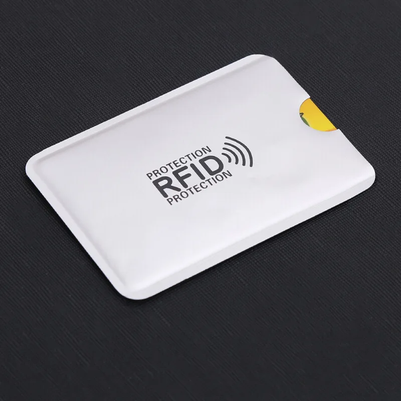 

10pcs Aluminium RFID Card Holder Blocking Bank Anti thief Wallet Protect Case Credit Cards Case Safety Reader Smart Shield New