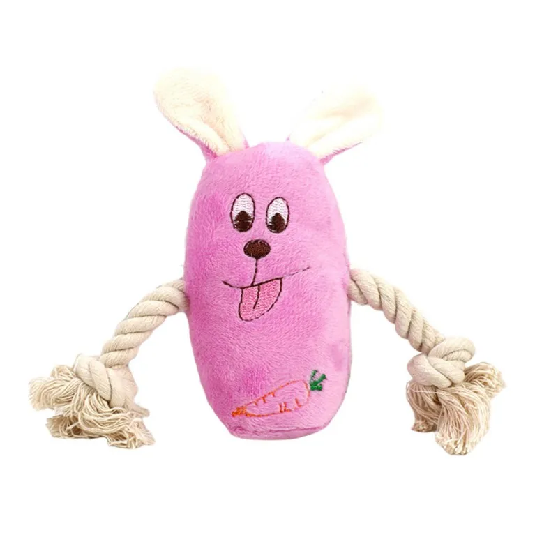 

1pc Pet Dog Toys Soft Plush Cleaning Dog Chew Puppy Training Toy Chew Toy For Dogs Interactive Pet Supplie