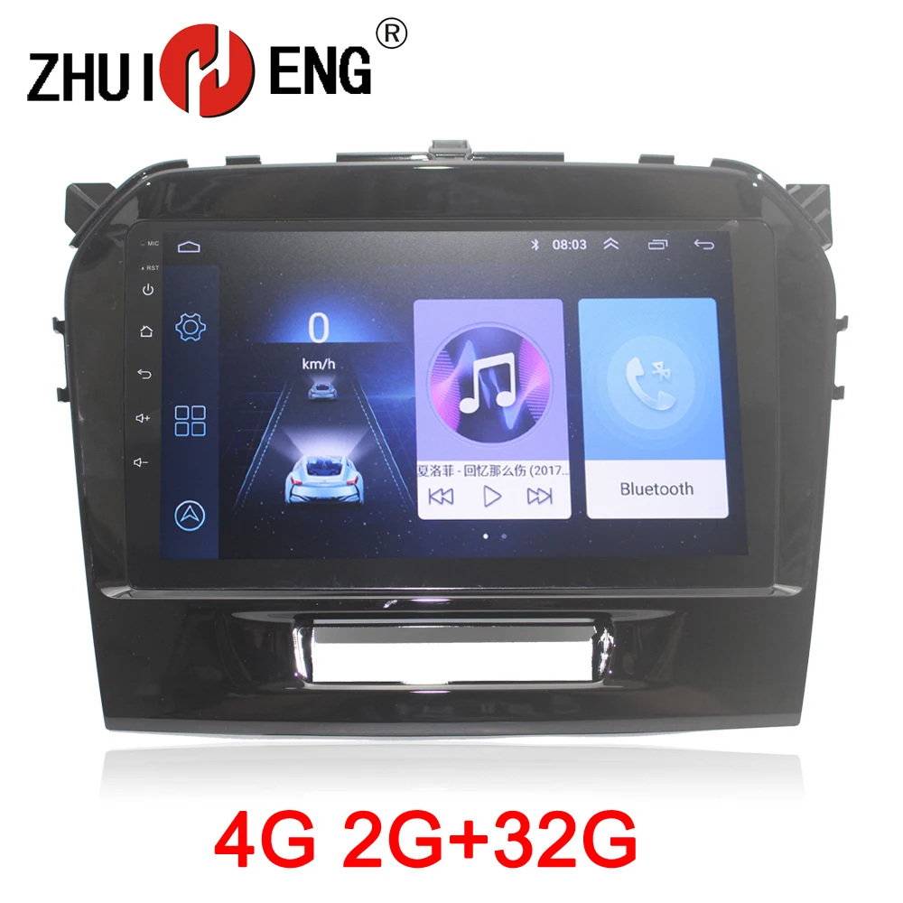 ZHUIHENG 2 din Автомобильный мультимедийный радиоприемник для Suzuki Grand Vitara 2016 dvd-плеер GPS