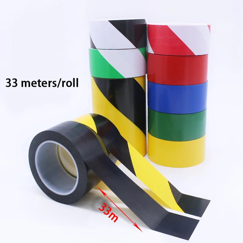 

33m Stairs Floor Waterproof Warning Tapes Anti-slip Self Adhesive Stickers Strong Moisture-proof Safety Soft PVC Traction