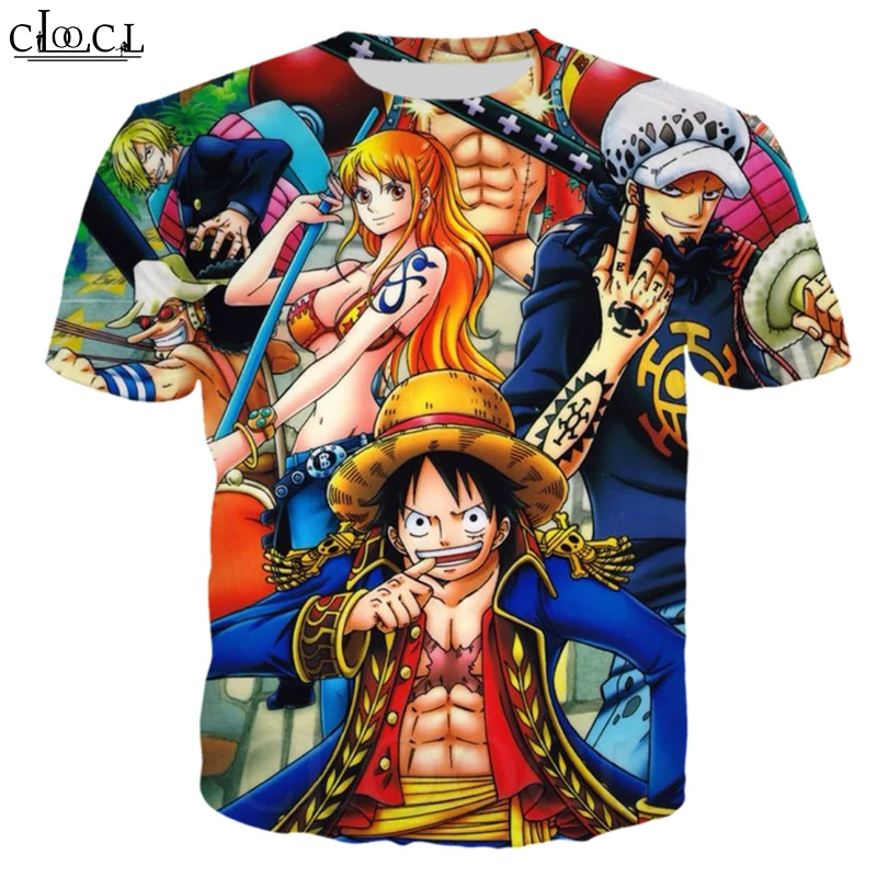 Аниме цельная футболка для мужчин женщин 3D принт короткий рукав спортивный