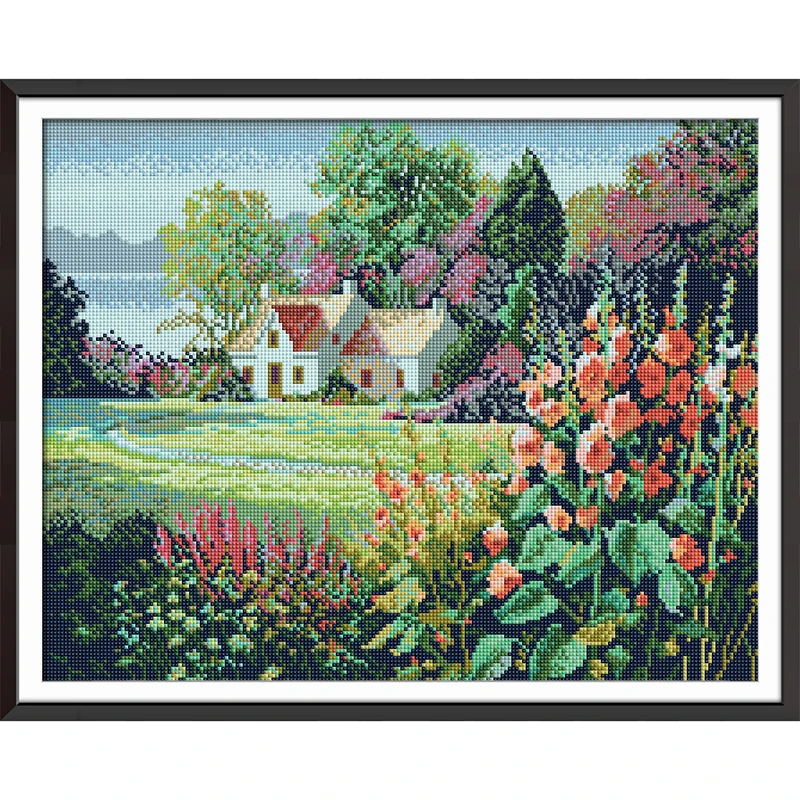 

Everlasting Love The Wild Scenery Chinese 5d Diamond Painting Full Square Christmas Decorations For Home Wedding Halloween Gift