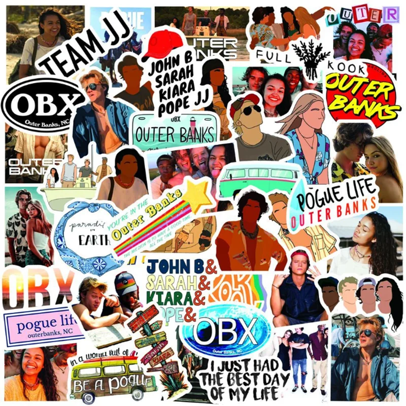 

10/30/50 PCS Bund Exploration Graffiti Car Motorcycle Skateboard Guitar Waterproof Trolley Case Sticker Toy Wholesale