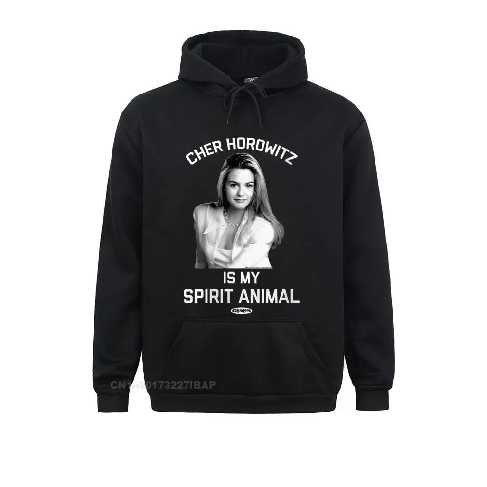 Men Clueless Cher Horowitz Black And White Grayscale Portrait Hoodie Sweatshirts For Men Holiday Hoodies Wholesale Hoods Camisa