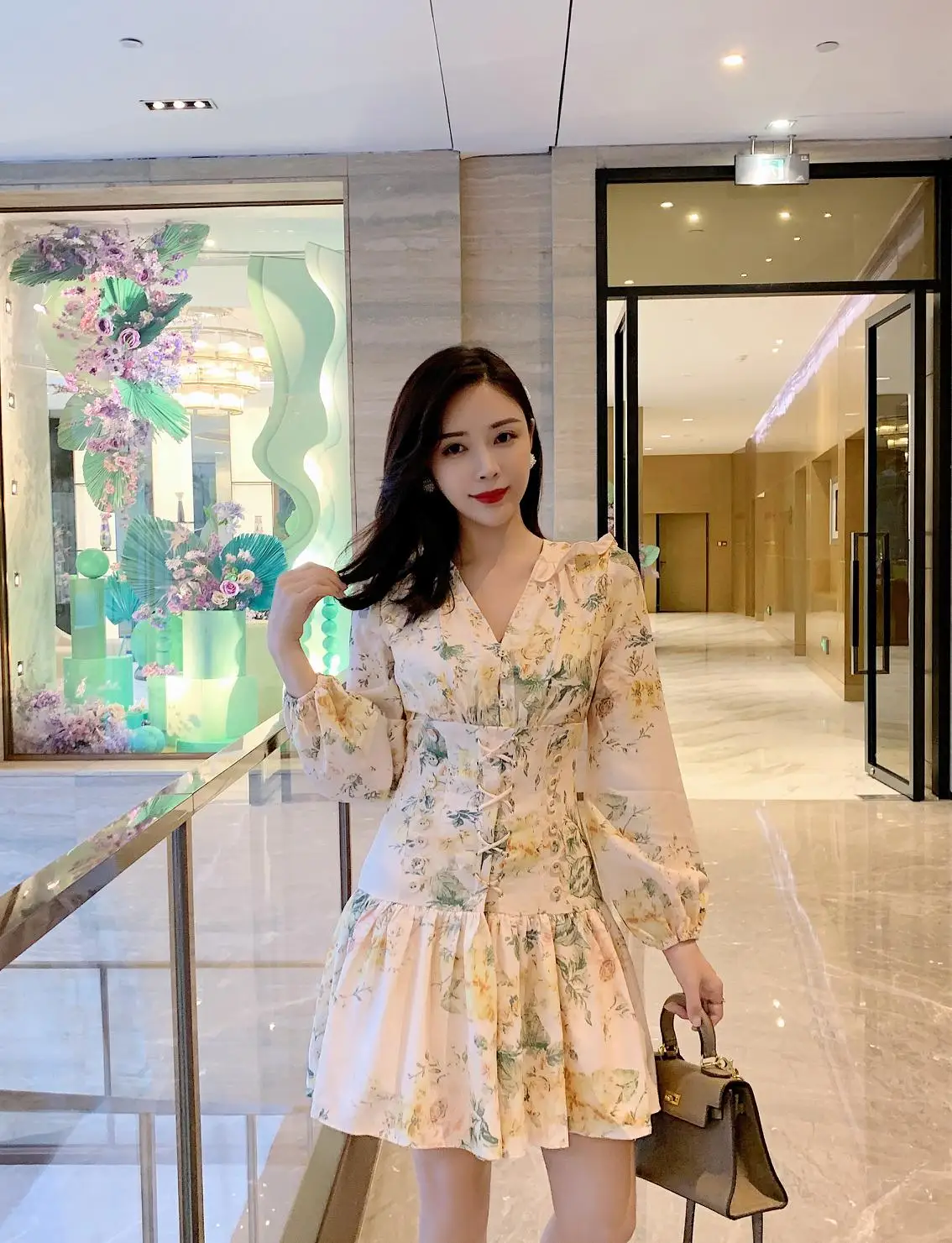 Новое модное элегантное платье с длинными рукавами женское облегающее винтажное