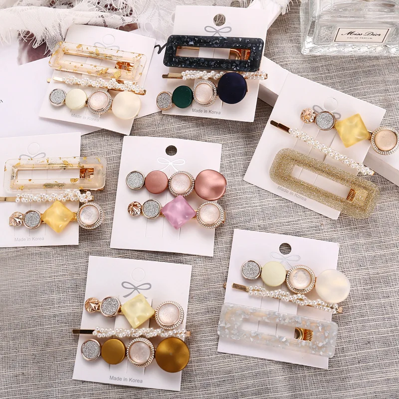 Новинка 2020 аксессуары для волос корейские заколки женщин Элегантные заколка