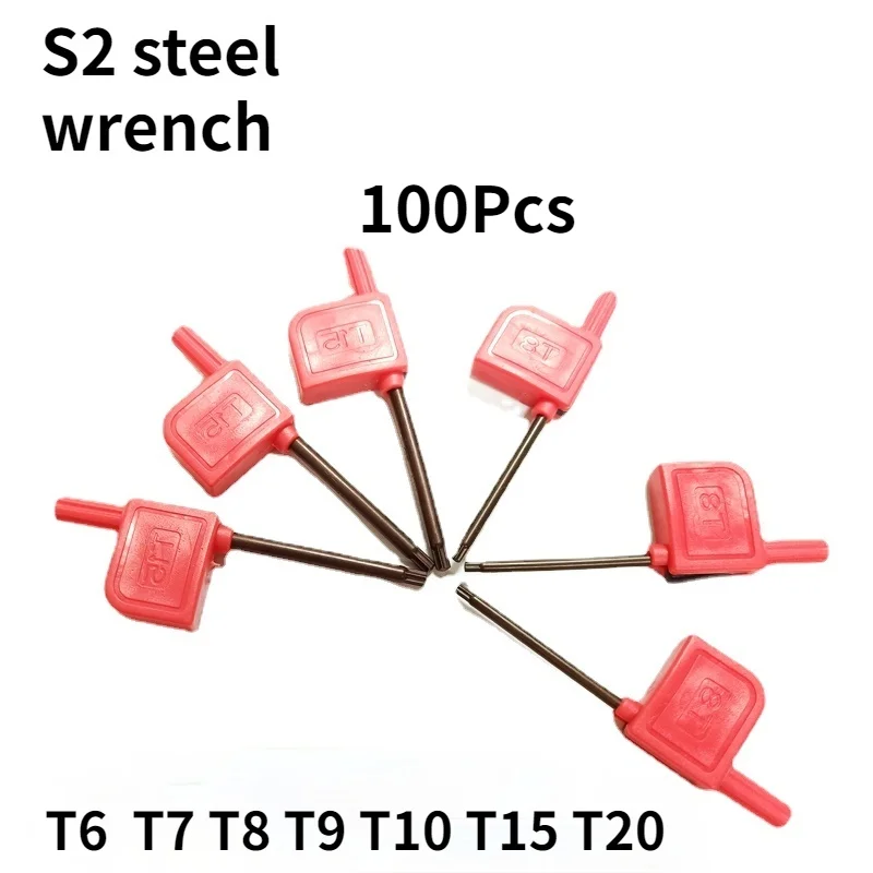 

Red Flag Plum Screwdriver/S2 Star CNC Tool Accessories/plum Blossom Screws, Hexagon Screwdriver/manual Screw Driver