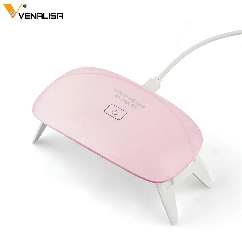 Профессиональный светодиодный УФ светильник Venalisa 6 Вт с USB разъемом для сушки