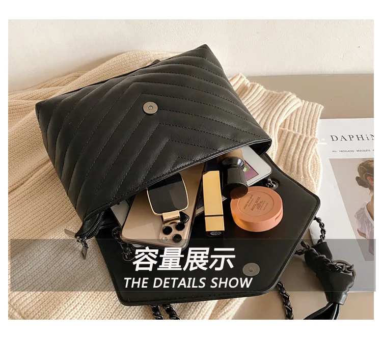 

2020 bag women's chain new Pu women's bag