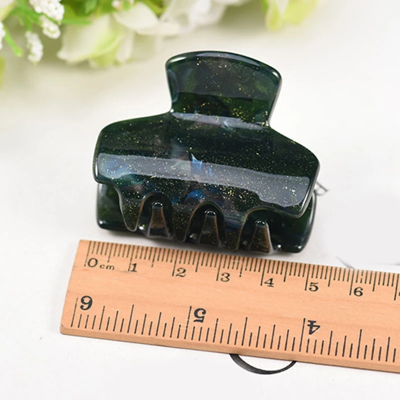 

Korean Hair Claws Clamps Women Fashion Acrylic Marble Hair Crab Simple Acetate Acrylic Barrette Make Up Hair Styling Accessories