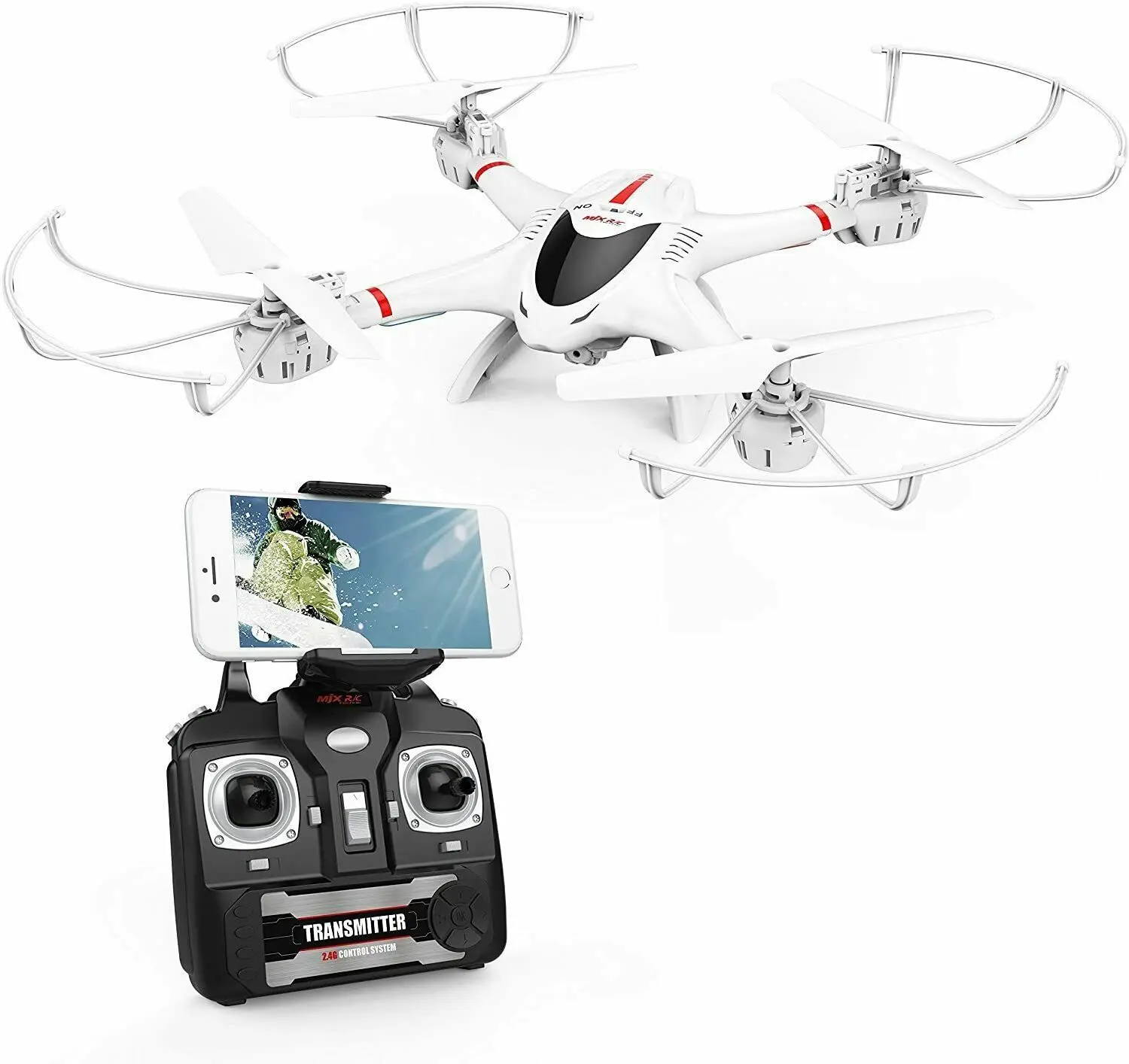 

DBPOWER X-Series 2,4G 6-осевой гироскоп Квадрокоптер FPV Дрон с безголовым режимом в режиме реального времени