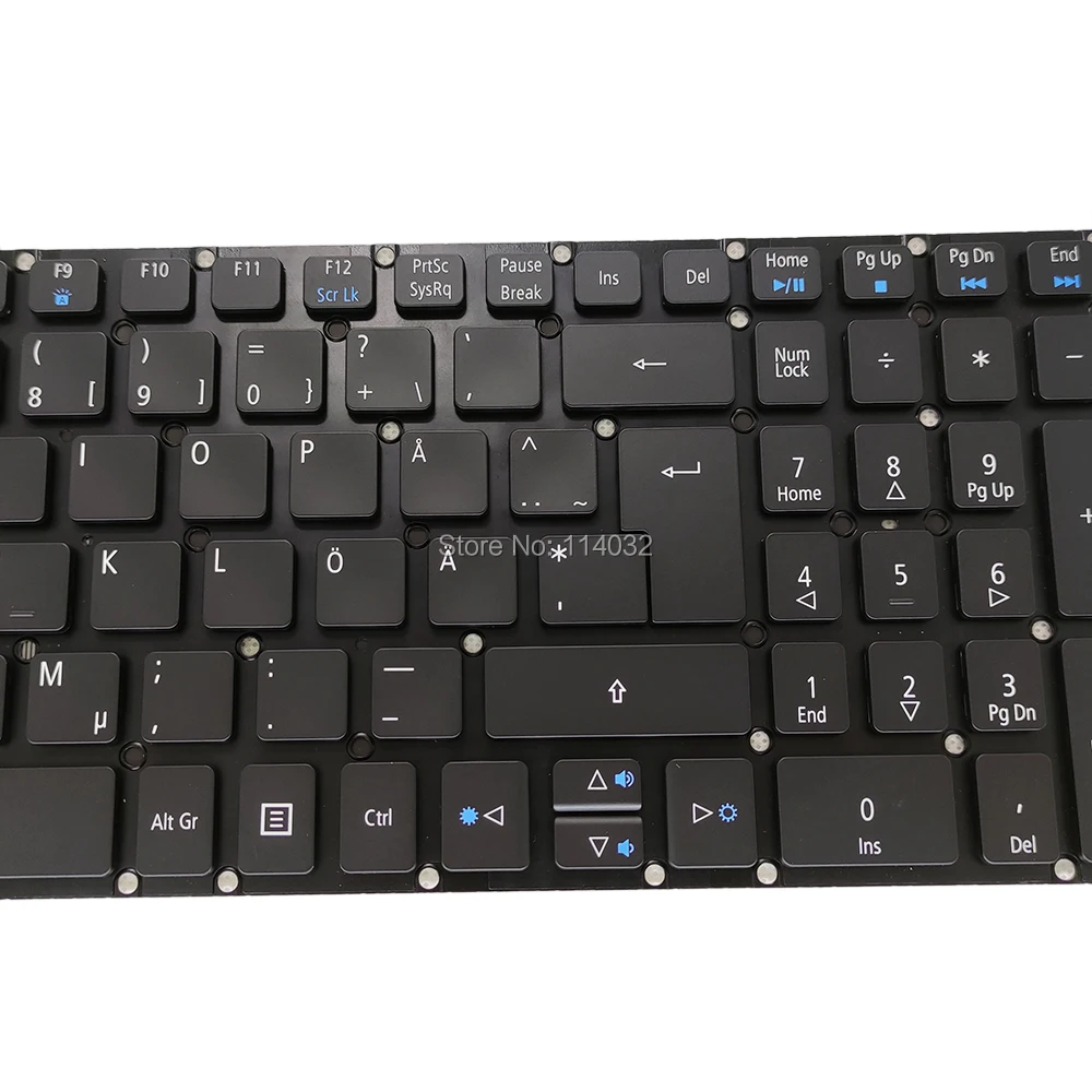 Сменные клавиатуры R5 571 клавиатура с подсветкой для Acer Aspire R15 571TG 50RF SD шведские