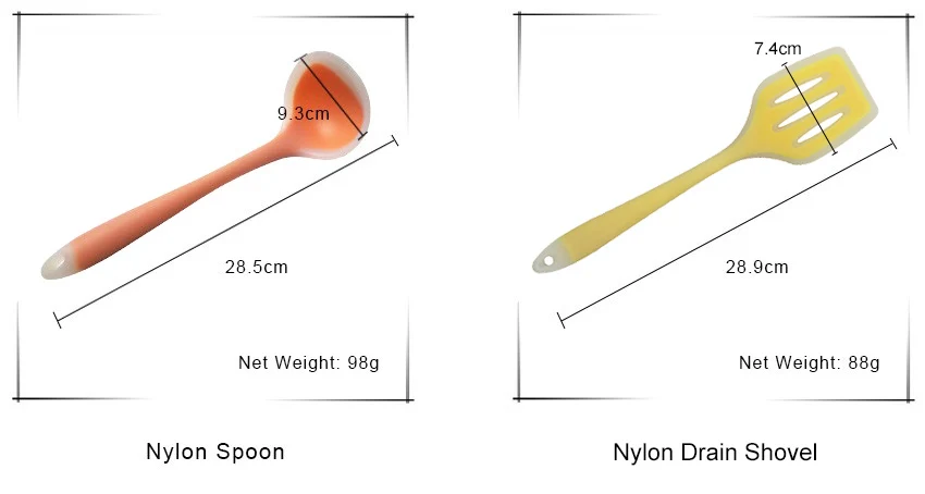 Набор ложка-Лопатка набор для кухонной утвари 5 шт./компл. | Дом и сад