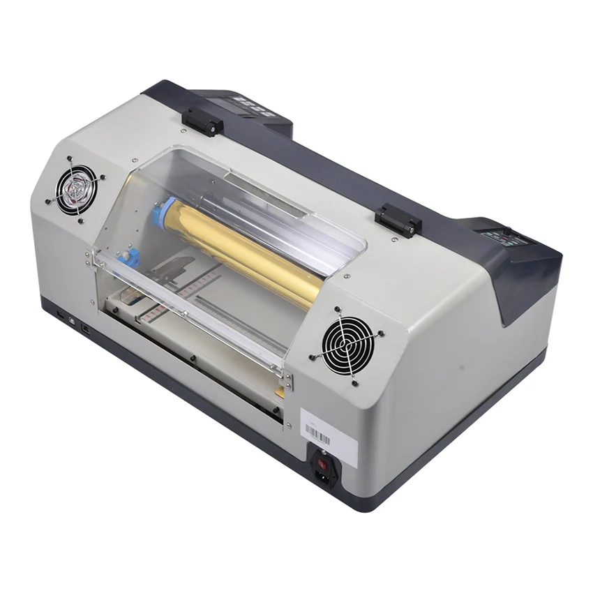 

300mm digital hot foil stamping printing machine Semi-Automatic Digital Label Printer DC300TJ 200dpi Flatbed printer