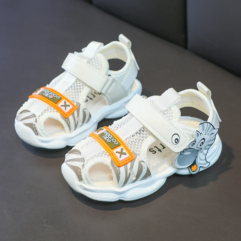 

Summer Sandals Soft Kids Shoes Children Breathable Sport Garden Shoes Boys Beach Flats Girls Cute Cartoon Slide Sandalias Enfant