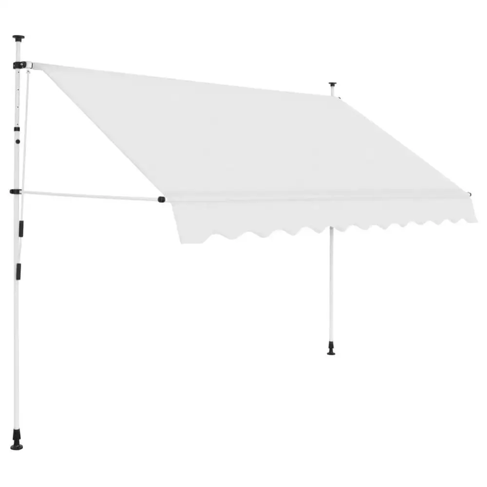 

【USA Warehouse】Manual Retractable Awning 98.4" Cream