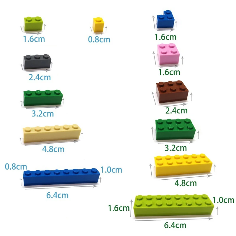 MOC Compatible Assembles Particles 3245 1x2x2 for Building Blocks DIY Educational High-Tech Spare Toys images - 6