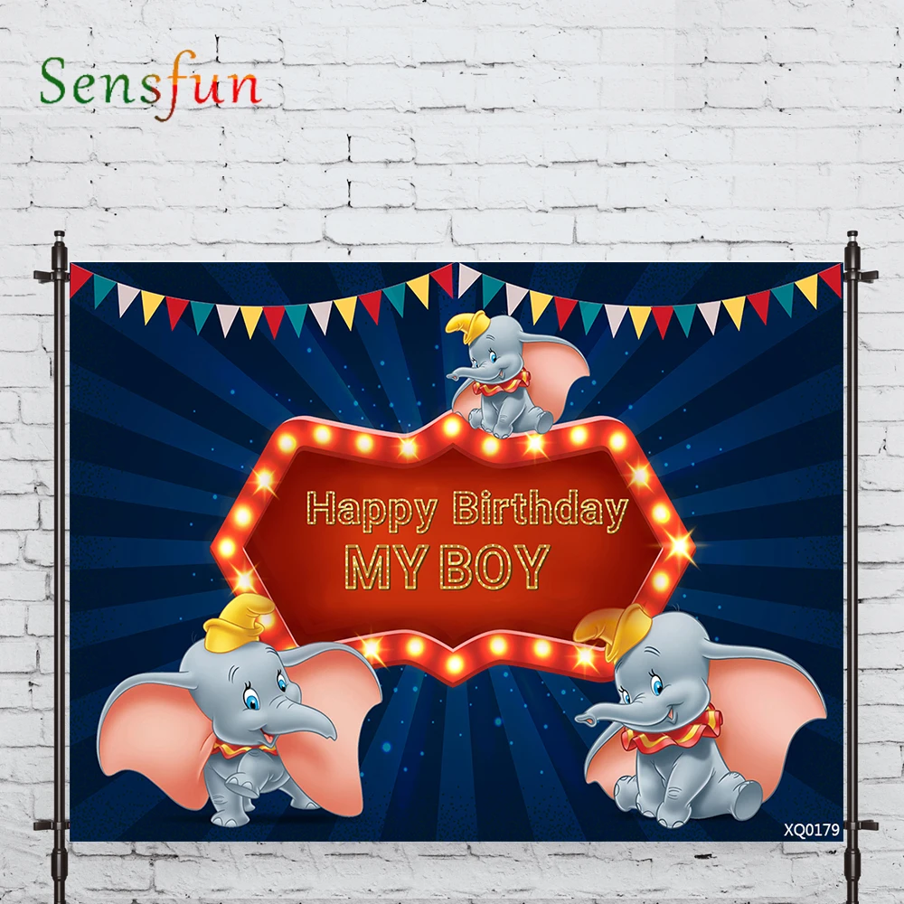 LEVOO фон для фотостудии Дамбо цирк овсянка платье дня рождения фотобудка