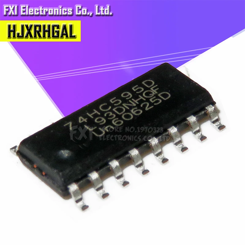 74HC595D SOP16 74HC595 SOP SN74HC595DR 74HC594D 74HC594 74HC390D 74HC390 74HC257D 74HC257 74HC253D 74HC253 74HC238D, 10 шт.