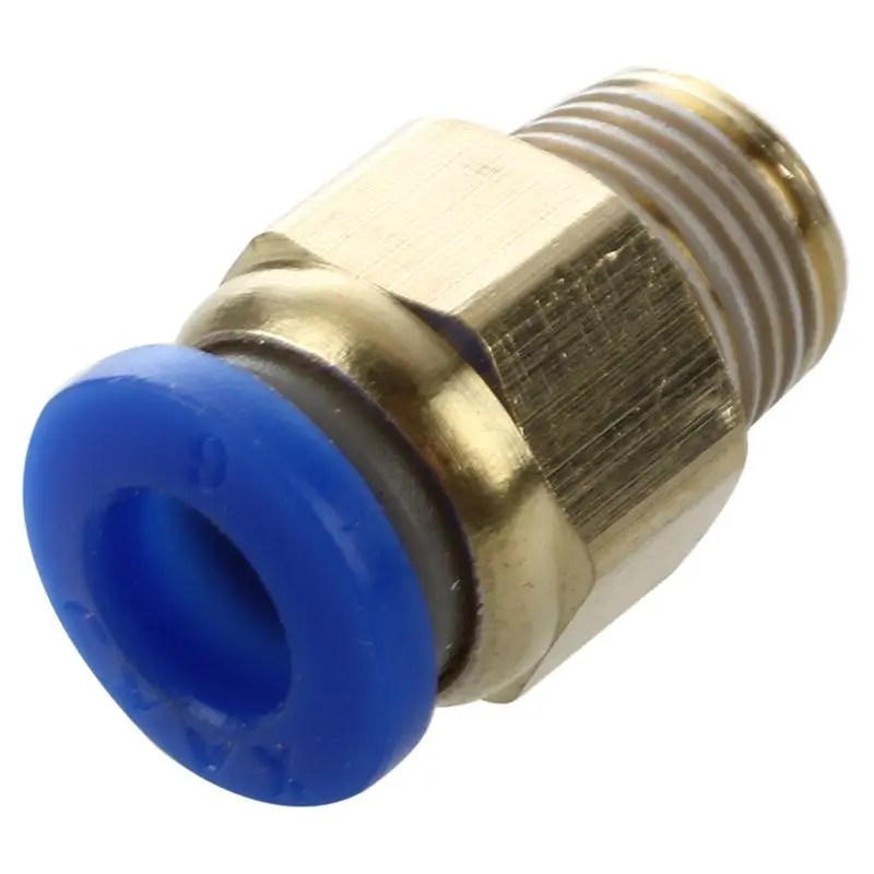 5 Pcs 1/8" PT Male Thread 6mm Push In Joint Pneumatic Connector Quick Fittings | Инструменты