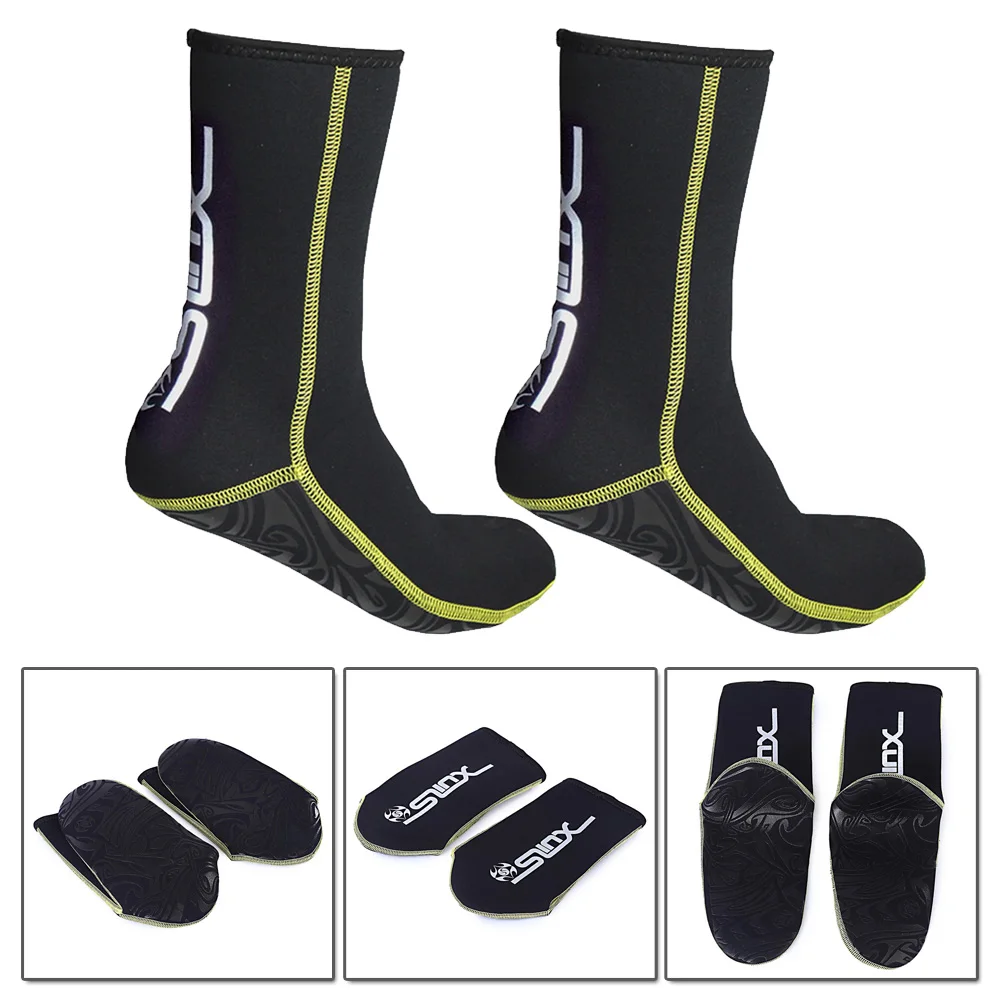 

SLINX 3mm Neoprene Diving Socks Elastic Swimming Diving Spearfishing Sock Non-slip Surfing Swimming Beach Water Wetsuit Socks