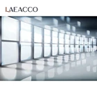 Laeacco пустая комната, французские вечерние окна, интерьер, сценический фон для фотографии, фото Декорации для фотостудии