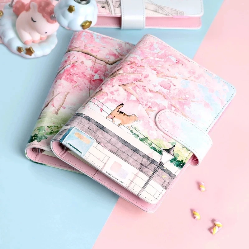 2021 A6 kawaii ежедневник Еженедельный планировщик блокнот еженедельные цели привычки