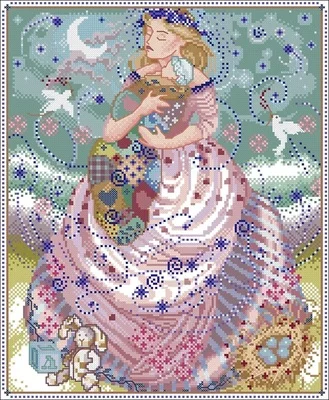 

25-MD-11 ведьма Счетный крест 11CT 14CT 18CT DIY Вышивка крестом наборы вышивка рукоделие Наборы