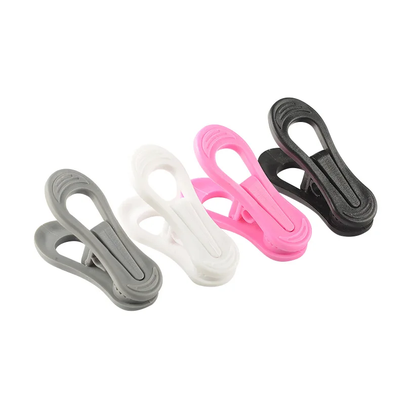 

1pcs Hooks Storage Racks Towel Clips Large Multicolor Plastic Windproof Clothes Hanging Peg Quilt Clamp Holder for Beach Chair