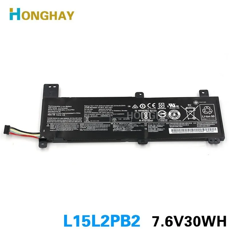 Аккумуляторная батарея HONGHAY L15L2PB2 для ноутбука LENOVO IdeaPad 310 14ISK 14IKB L15L2PB3 L15M2PB2 L15C2PB2 7 6 В